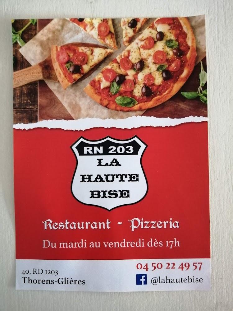 Bar-Restaurant La Haute Bise - Menu Image 2